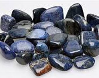 Tumbled Dumortierite | Tumbled Stones | Energy Healing | Pagan Crystals | Third Eye Chakra |