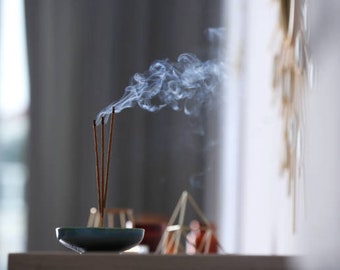 Cedar Incense Sticks - Available in 40 & 80 Stick Packs - Aromatic, Relaxing Ambience , Earthy Incense, No Synthetic Chemicals , EcoFriendly