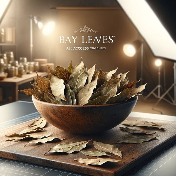 Organic Bay Leaves in 1, 2, and 3 oz Packs: Add the Perfect Touch to Your Dishes