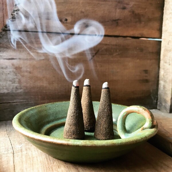 Opium Incense Cones 20 / 40 Pack | Handmade Natural Incense | Aroma Therapy | Meditation | Incense Cones | White Sage | Lavender | Wicca