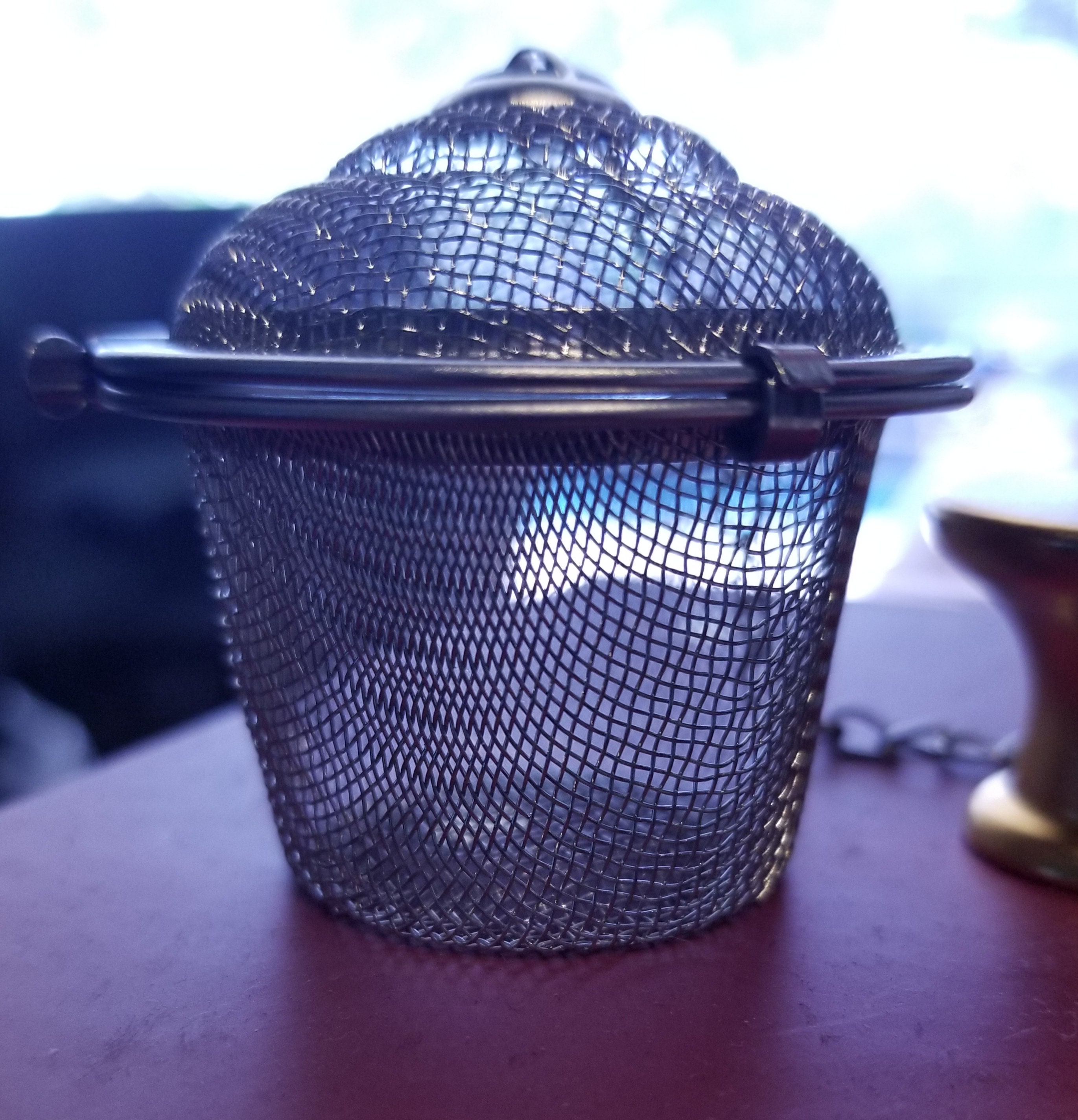 Panier en treillis métallique Panier à thé Filter cuillère à thé