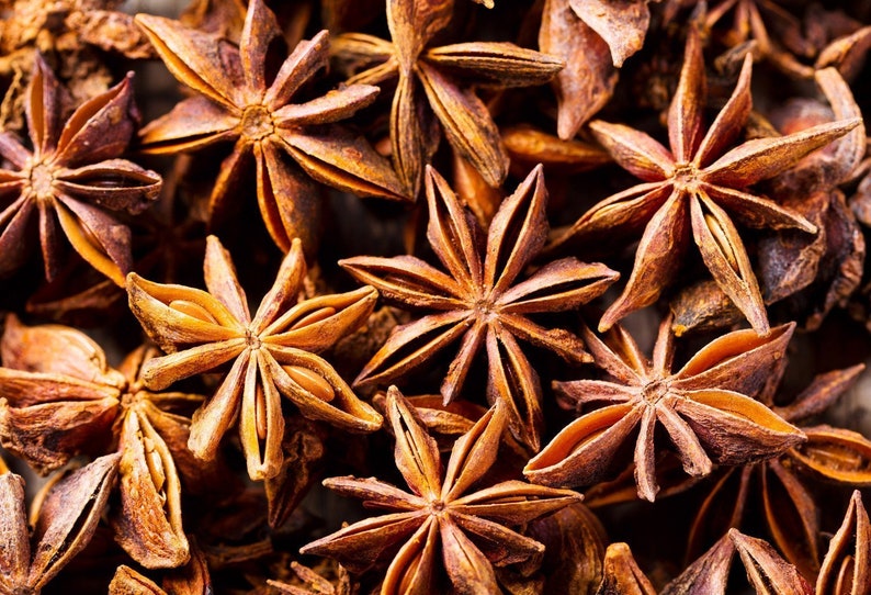 Organic Anise Stars 1, 2 or 3 oz Sizes Culinary, Spices, Baking, Home Cook, Beverages, Gourmet Kitchen, Traditional Recipe image 4