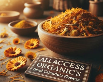 Calendula | 1oz Dried Calendula | Organic Dried Herbs | Herbalism | Botanicals | Herbal Teas | Aromatherapy | Meditation |