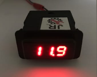 VOLTMETER Digital e30 e24 e28 ******* RED *******
