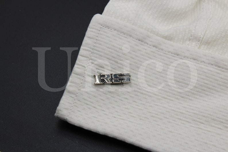 New Cufflinks for RS Luxury Super Sport Car Black Dress French Polished Racing