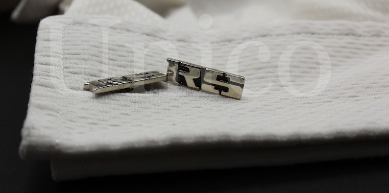 New Cufflinks for RS Luxury Super Sport Car Black Dress French Polished Racing