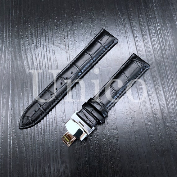 For GRAND SEIKO Leather Watch BLACK Strap Band Bracelet Buckle - Etsy UK