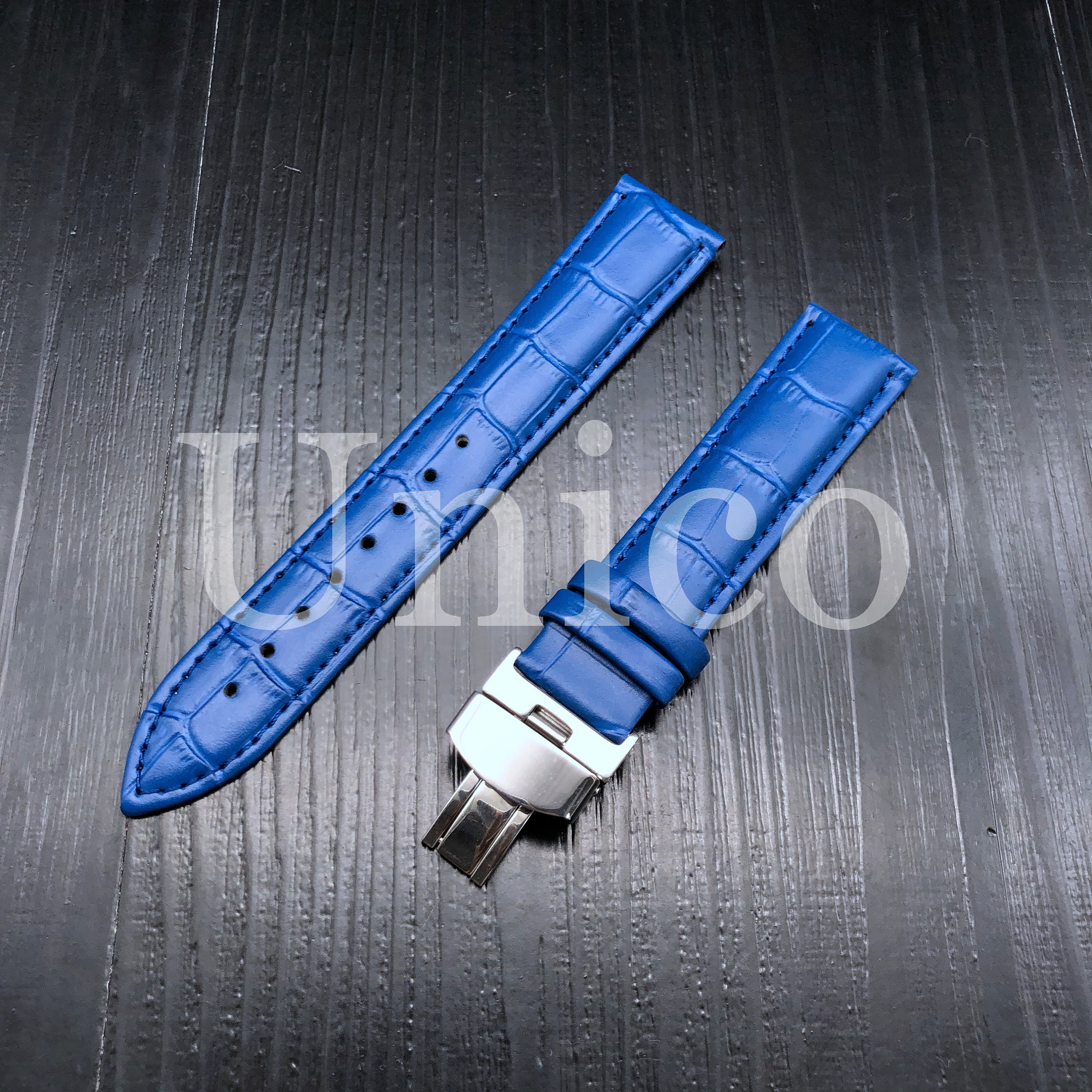For GRAND SEIKO Leather Watch Light Blue Strap Band Buckle - Etsy