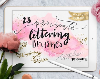 Procreate Lettering Brush Bundle