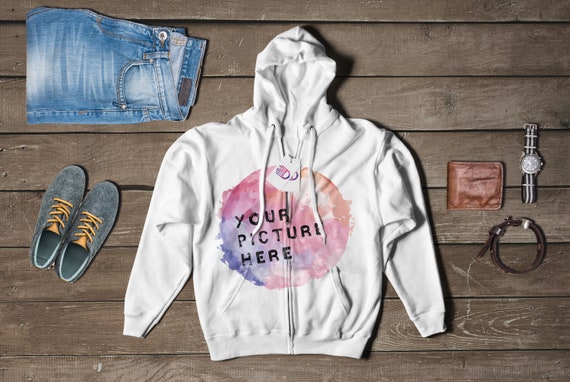 Hoodie Mockup Pullover Hoodie White Hoodie Mockup