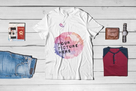 Download Shirt Mockup White T Shirt Mock Up Etsy Free Psd Mockups Free Templates Mockup