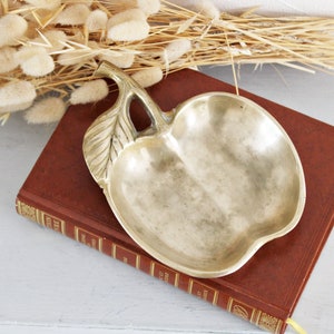 Brass apple bowl size L – vintage decoration