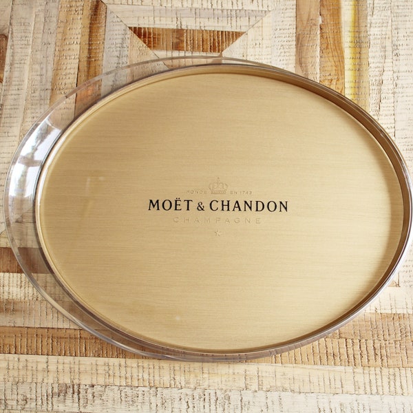 Moët & Chandon PROTOTYPE plateau modèle Prestige doré