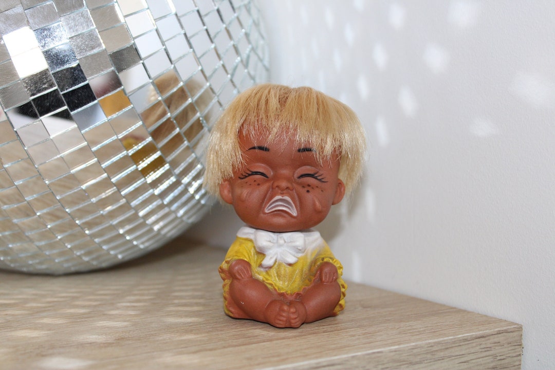 Vintage crying sales baby doll