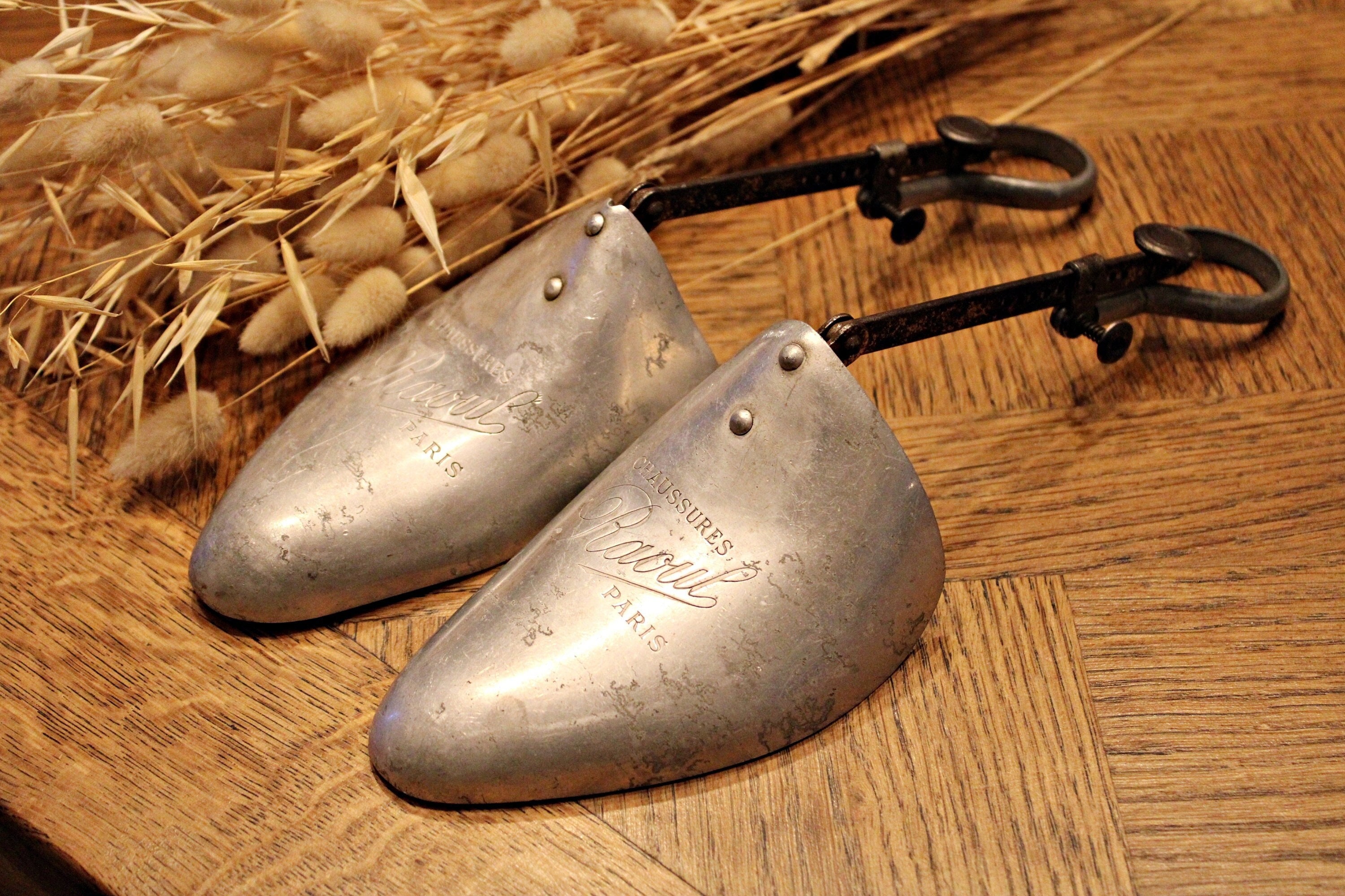 Old Shoe Trees PARIS Maison RAOUL Boulevard Hausmann France Late 19th Early 20th. Etsy