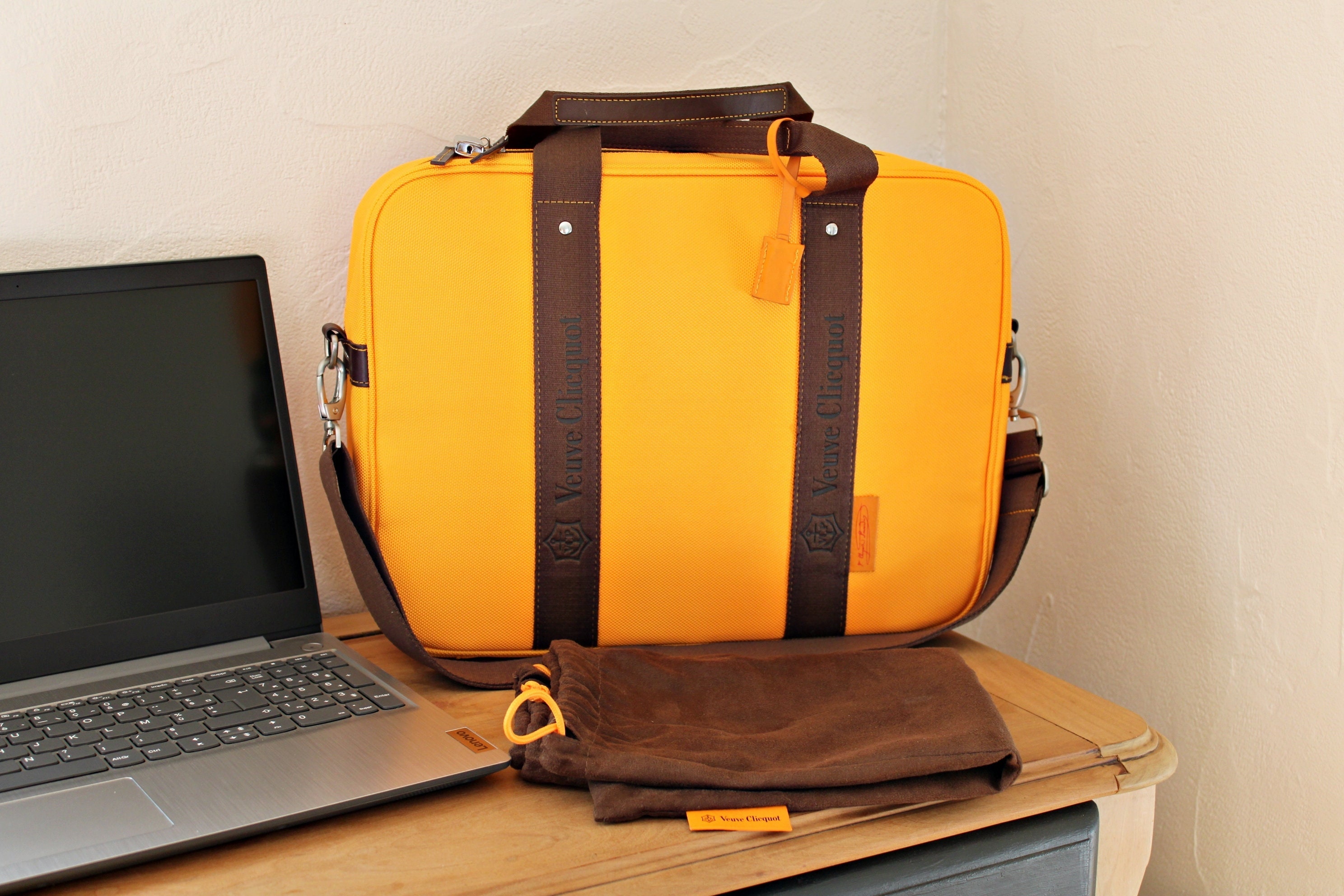 Veuve Clicquot Ponsardin X Louis VUITTON Design Computer Bag 