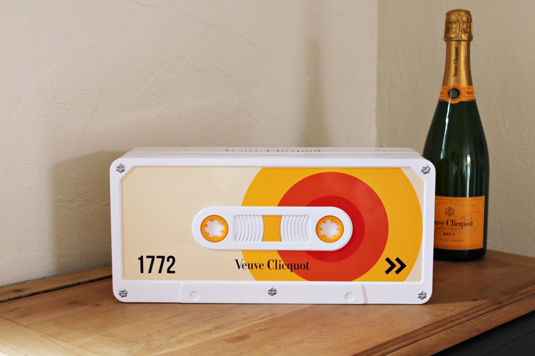 Limited Edition Clicquot Tape Box Veuve Clicquot Insulated Metal Box Etsy