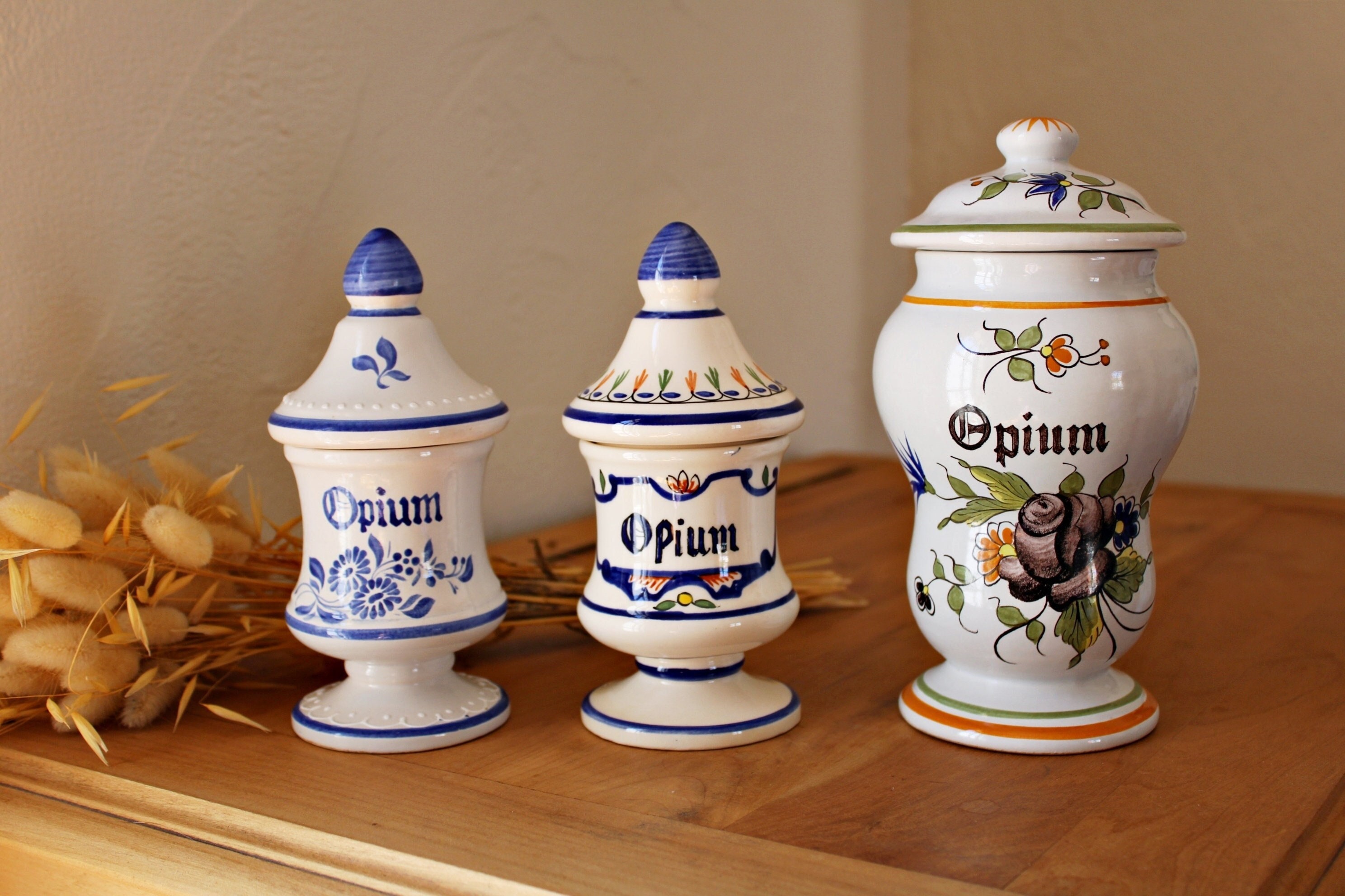 Pot apothicaire Opium