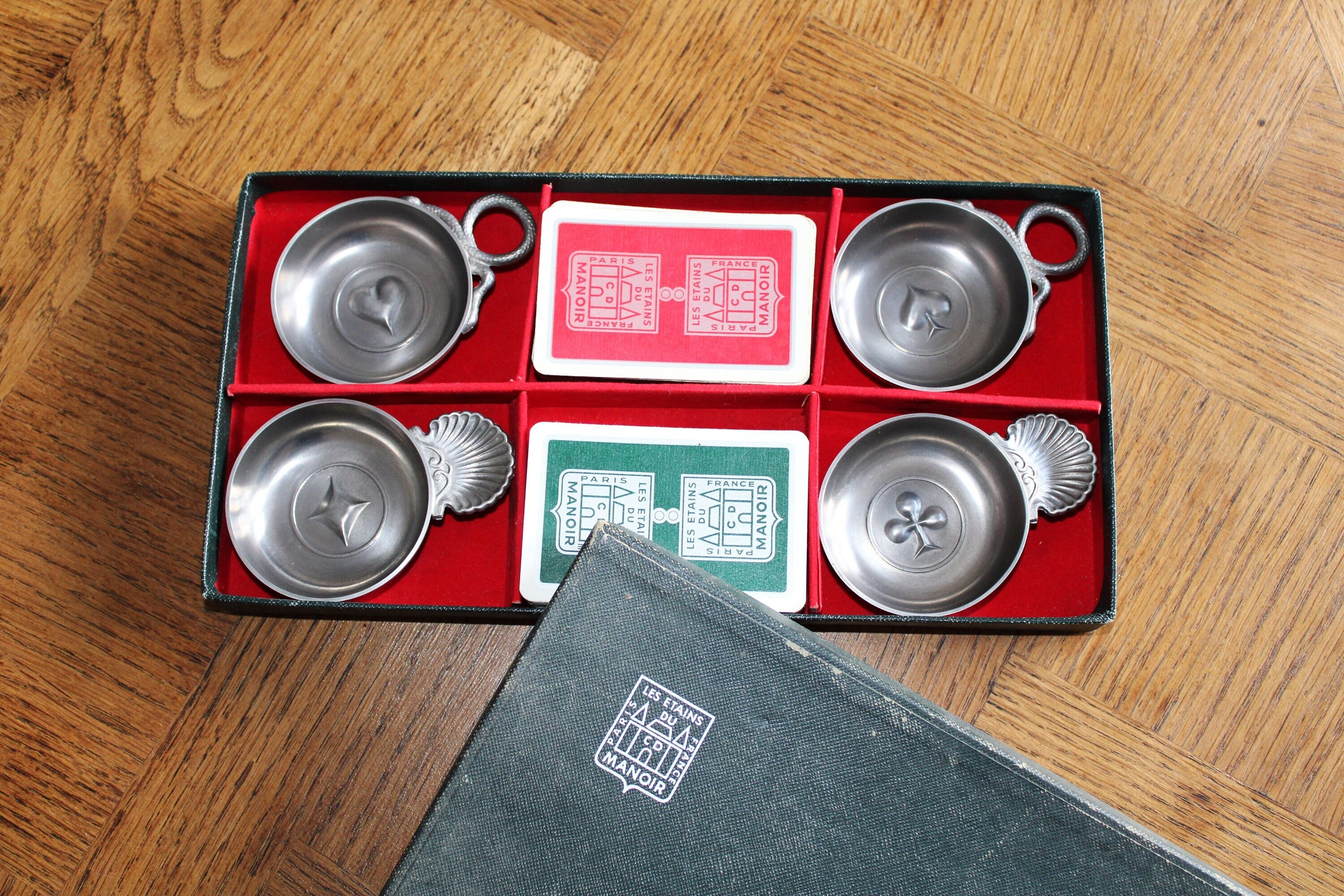 coffret Tastevins Etains