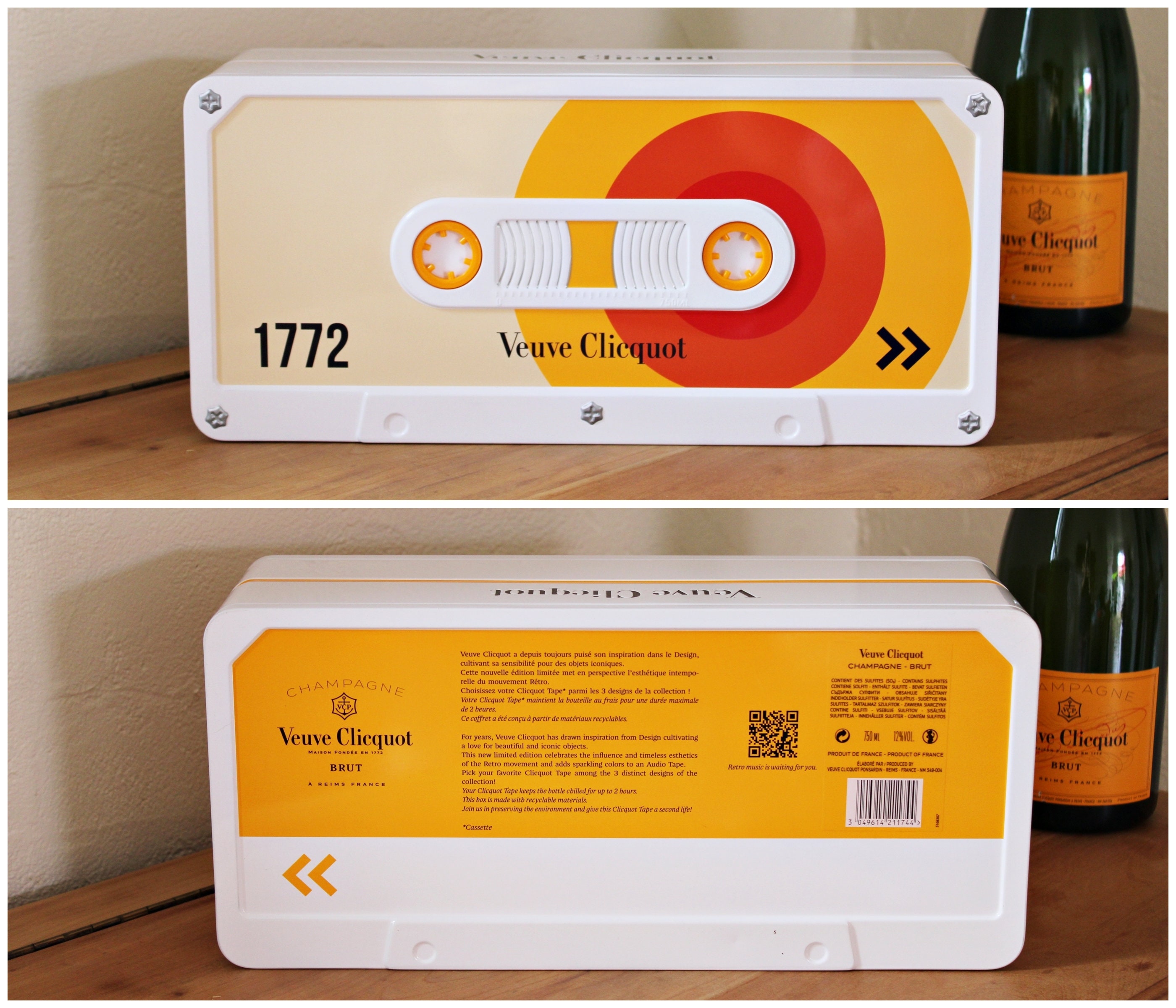 Veuve Clicquot Tape Limited Edition Box – Clicquot Cassette