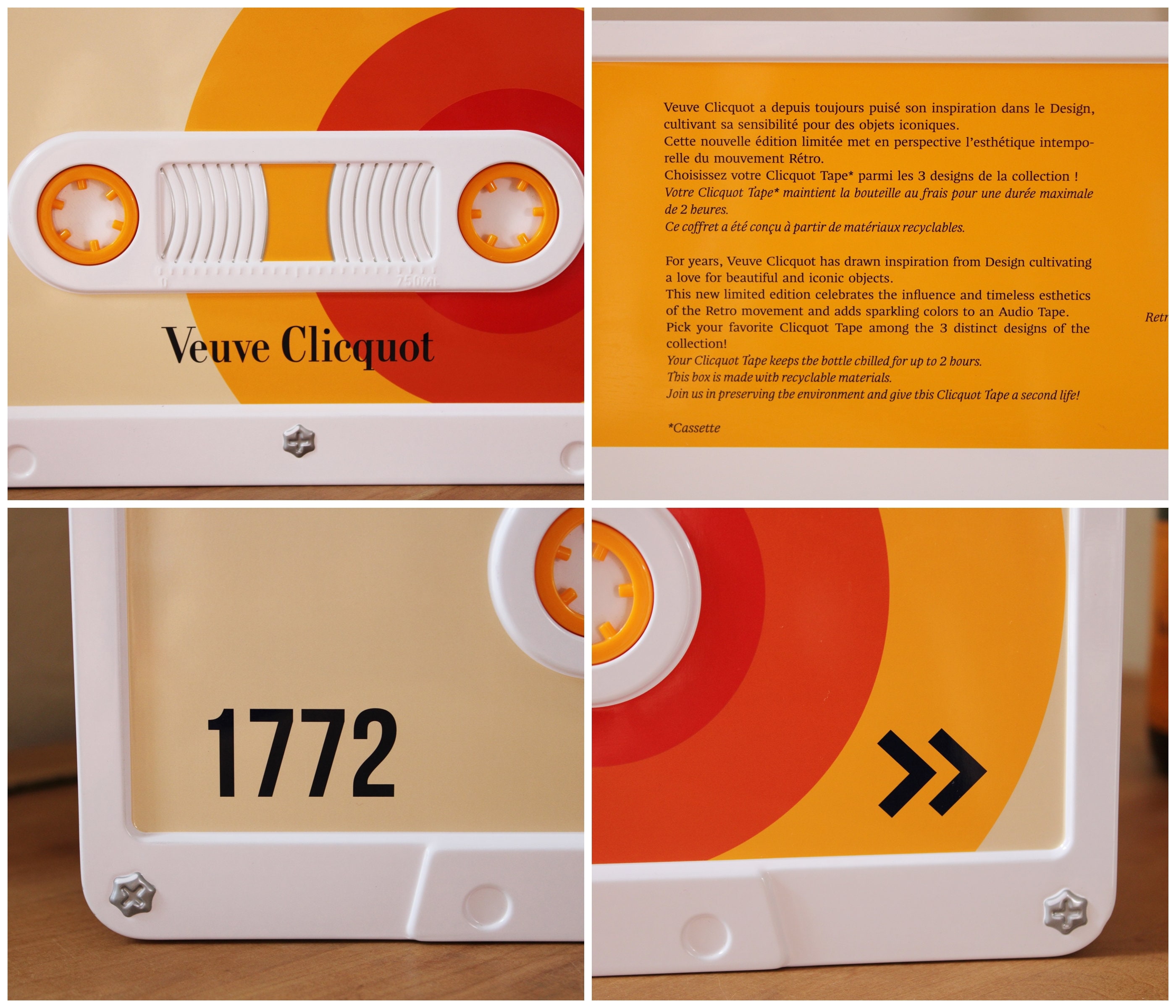 Buy Veuve Clicquot Yellow Label Retro Chic Tape Limited Edition