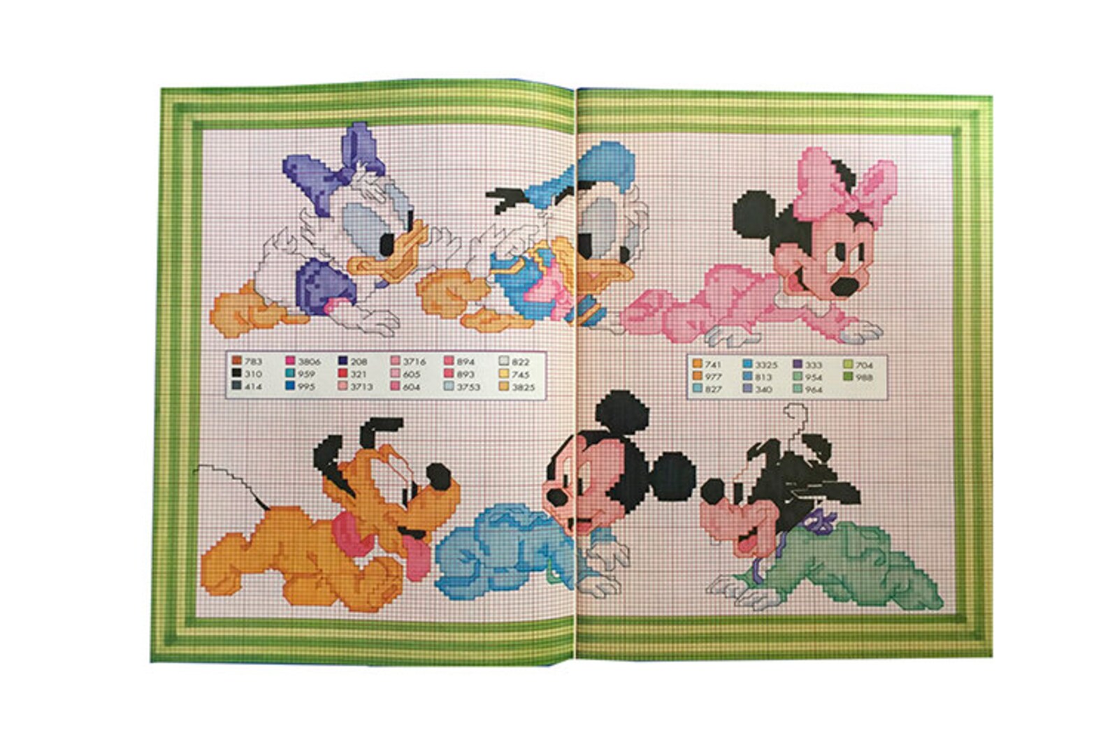 Disney Babies Vintage Cross Stitch Pattern to Download PDF Etsy