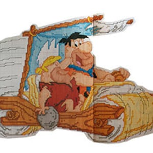 The Flintstones Vintage Cross Stitch Patterns to download - PDF file