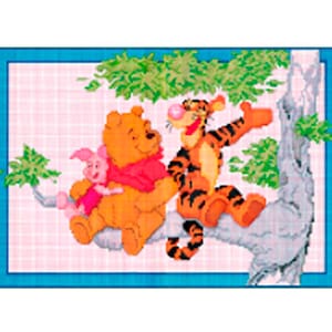 Winnie the Pooh Vintage Cross Stitch Pattern to download - PDF file