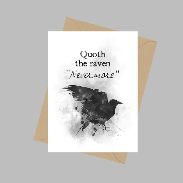 Edgar Allan Poe Invitations Etsy