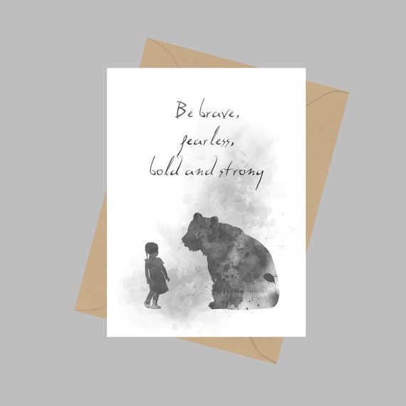 Strong, Brave, Fearless {Card} Strong, Brave, Fearless {Card}