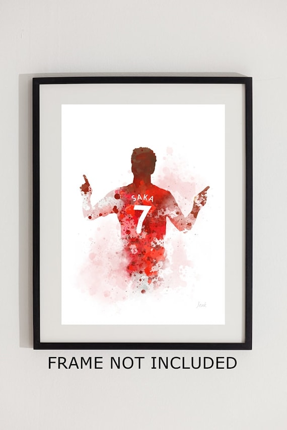アーセナル サカ 額入り 直筆サイン 【公式通販】