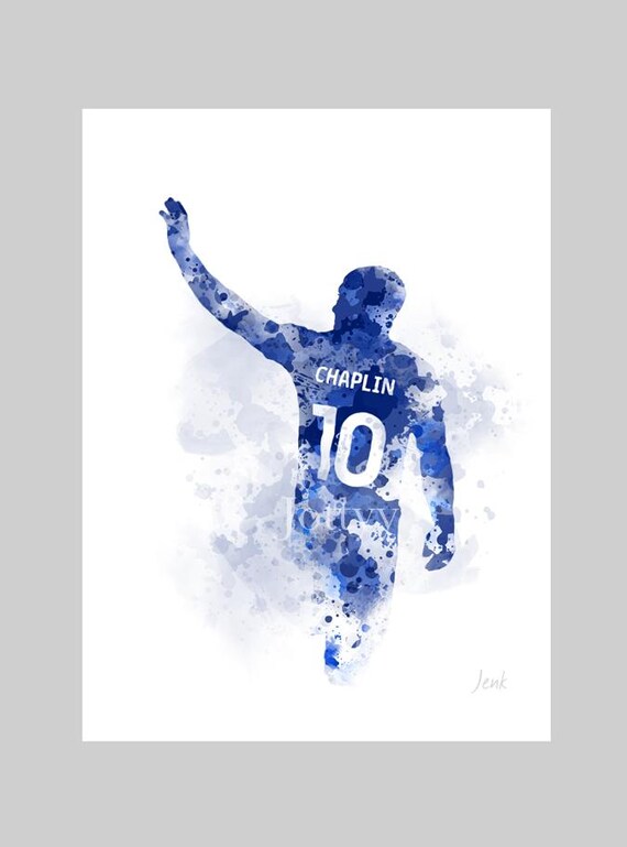 Conor Chaplin ART PRINT Ipswich Town, Football, Sport, Gift, Wall Art, Home  Decor