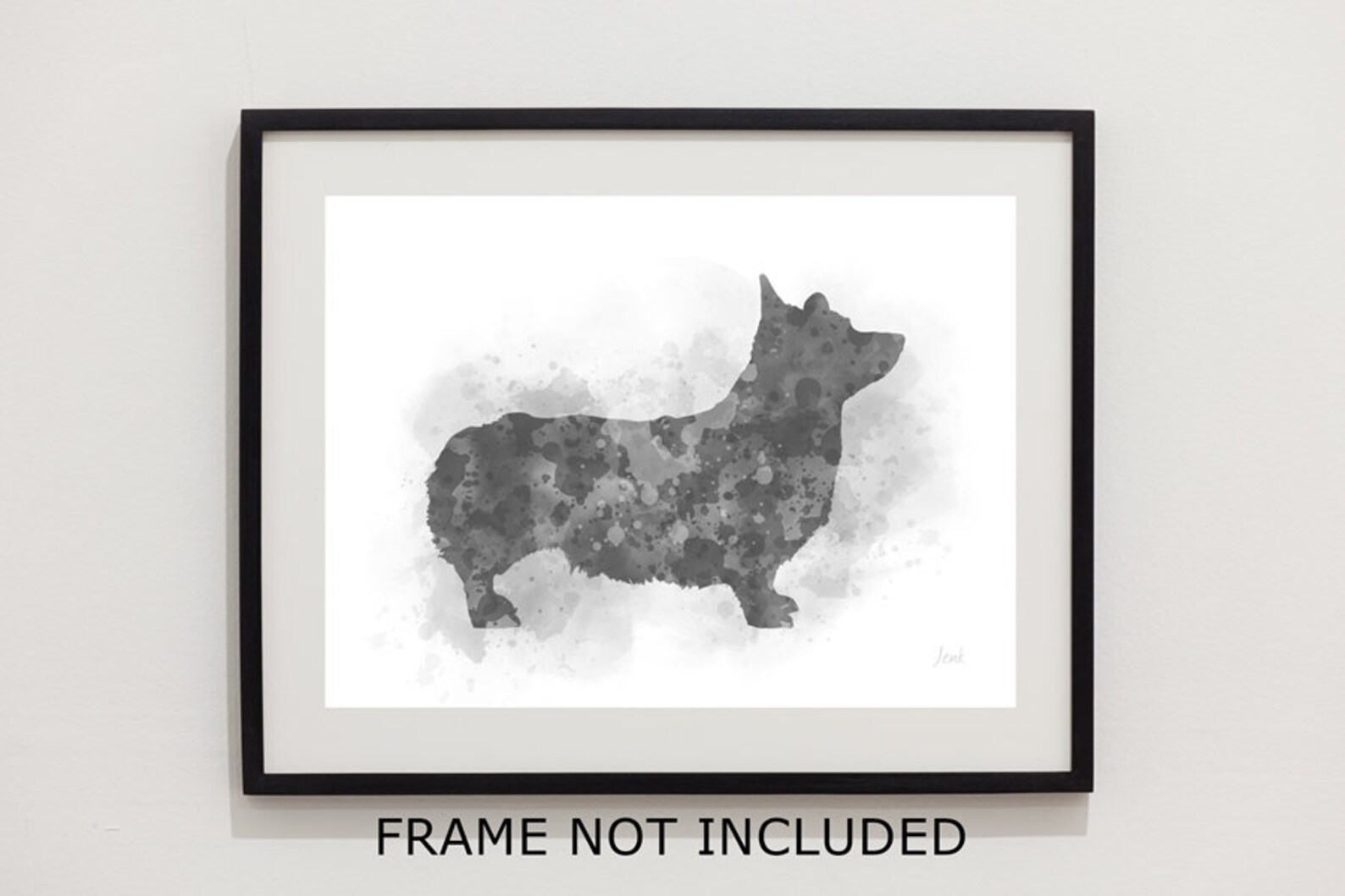 Pembroke Welsh Corgi ART PRINT Dog, Animal, Pet, Gift, Wall Art, Home ...