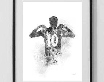 HWC Trading A4 Cole Palmer England Cadeaux imprimés photo autographe signée pour les fans de football et les supporters - A4 HWC Trading A4 Cole Palmer England Cadeaux imprimés photo autographe signée pour les fans de football et les supporters - A4