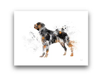 Rottweiler ART PRINT Dog, Pet, Animal, Gift Idea, Wall Art, Home Decor