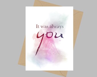 Citation, carte de voeux A5, Saint-Valentin, Anniversaire, Anniversaire, Anniversaire, Femme, Mari, Petite amie, Petit ami, Cadeau, Mariée, Marié