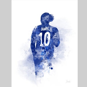 Lauren James ART PRINT Chelsea, Football, Sport, Gift, Wall Art, Home Decor