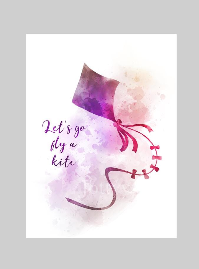Lets Go Fly a Kite - Etsy Canada