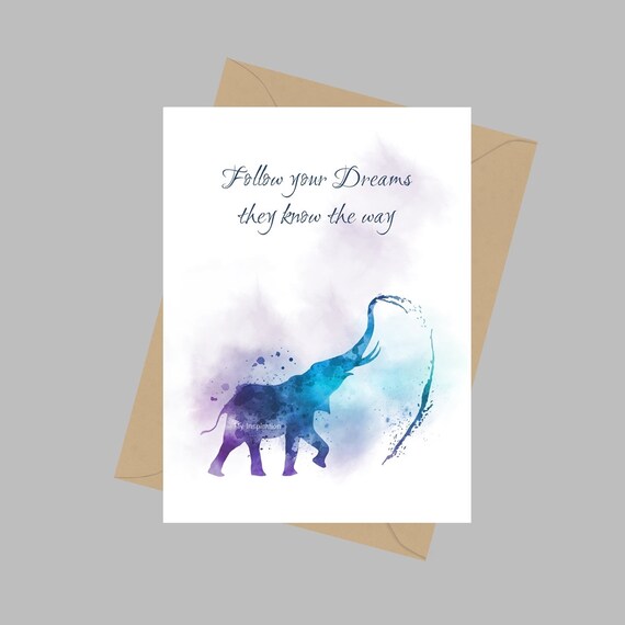 Follow Your Dreams Card Follow Your Dreams Card