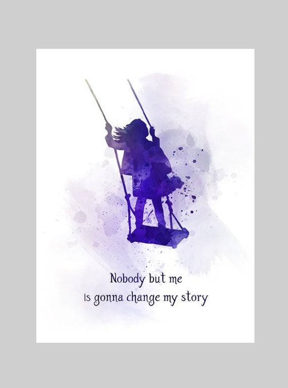 ART PRINT Willy Wonka Quote Gift Nursery Movie Wall Art Home Decor