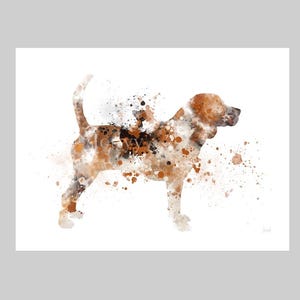Beagle ART PRINT Dog, Animal, Pet, Gift, Wall Art, Home Decor, Bedroom, Kitchen, Living Room