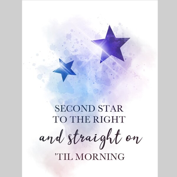Second Star - Etsy
