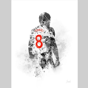 Sandro Tonali ART PRINT Newcastle United, Football, Sport, Gift Idea, Wall Art, Home Decor, Boys Girls Bedroom