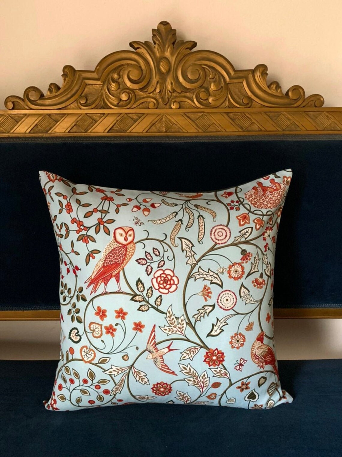 William Morris Cushion Covers 18x18 Pillow Covers Floral Etsy