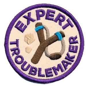 Kids Patch Collection, Little Explorer, Trouble Maker, Smores Addict, Outdoor Warrior, Iron On Patch