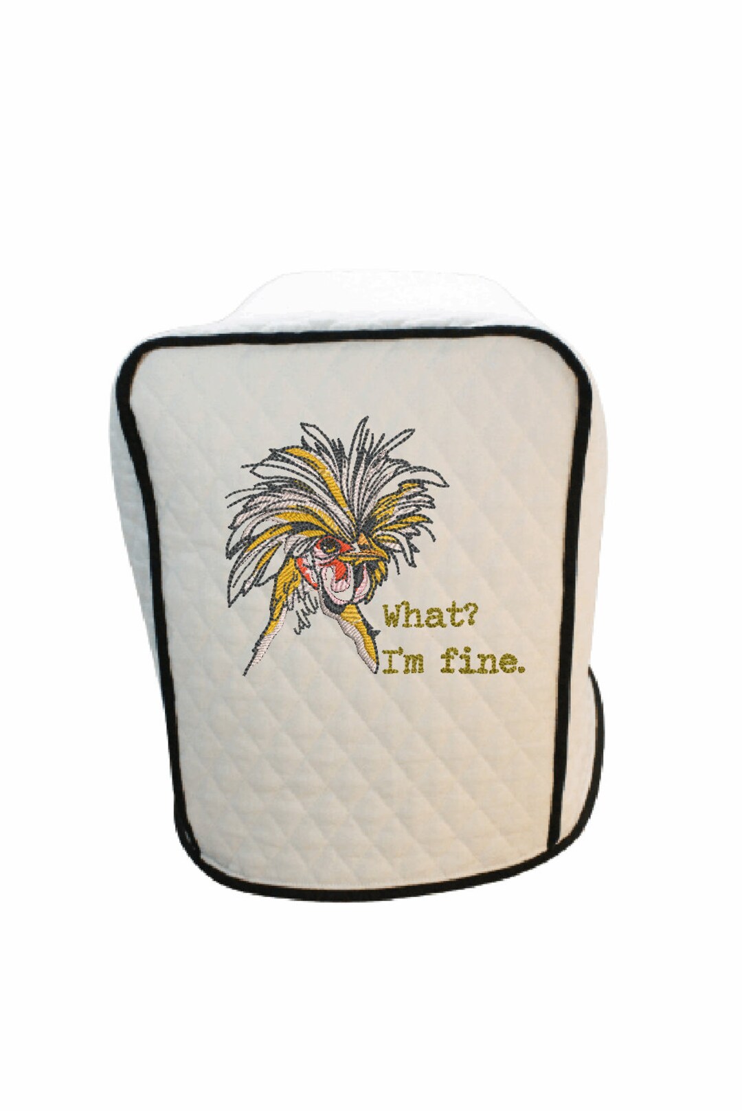 Zojirushi Bread Maker Cover EMBROIDERY OPTION 600 Color Combinations U