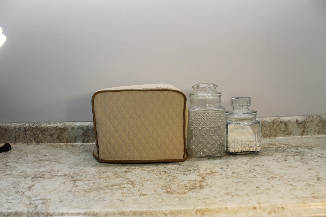 Long Toaster Cover 2 or 4 Slice M.t.o. EMBROIDERY OPTION Fits Any Model