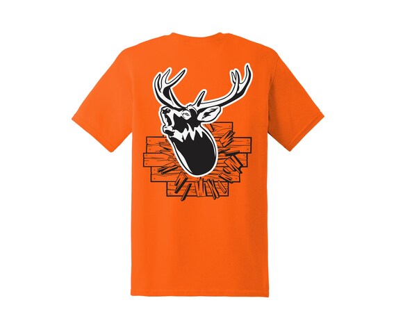 Hunting T-shirt, Long Sleeve, Hoodie Safety Orange, Hunter Orange