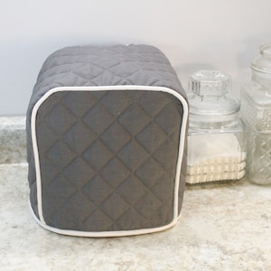 Blender Base Cover , Blender Cover, Cover for Blender Base, Any Brand - 600+ color combos (Medium Gray/White Shown) - Covers base only