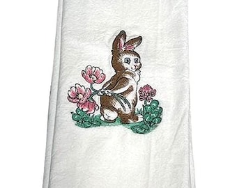Easter Spring Anti-Microbial Kitchen Towel Large